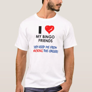 BINGO! Bingoentwürfe für den fabelhaften Spieler! T-Shirt