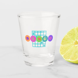Bingo Bright Colors Shot Glass Schnapsglas