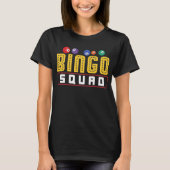 Bingo Buddies Funny Lucky Gambling T-Shirt (Vorderseite)