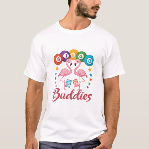 Bingo Buddies Player Flamingo T-Shirt