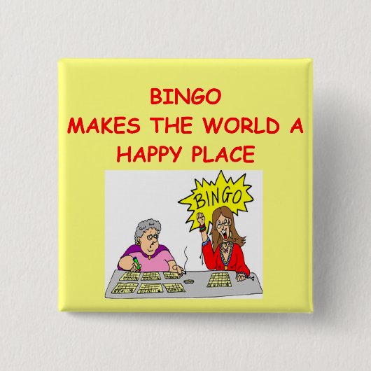 Bingo Button (Vorderseite)