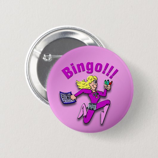 Bingo! Button (Vorne & Hinten)