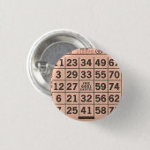 BINGO BUTTON (Vorne & Hinten)