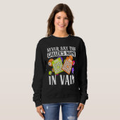 Bingo Caller Player Lucky Bingo 48 Sweatshirt (Vorne ganz)