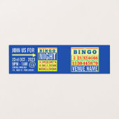 Bingo Card, Bingo Manager im Detail Visitenkarten (Außenseite Aufgefaltet)