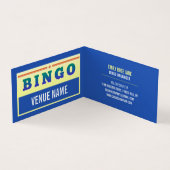 Bingo Card, Bingo Manager im Detail Visitenkarten (Innenseite)