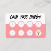 Bingo Card Drink Game für Party Visitenkarte (Vorderseite)