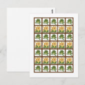 Bingo Card Marker Jungle Babies Postkarte (Vorne/Hinten)