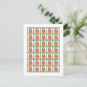 Bingo Card Markers Sweet Safari Postkarte (Stehend Vorderseite)