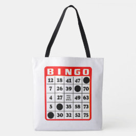 Bingo Card Schultertasche Tasche