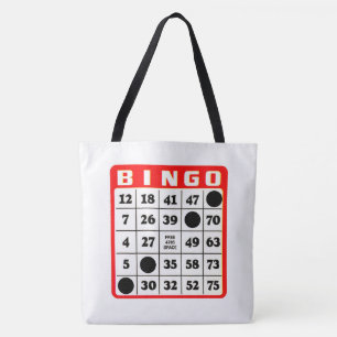 Bingo Card Schultertasche Tasche