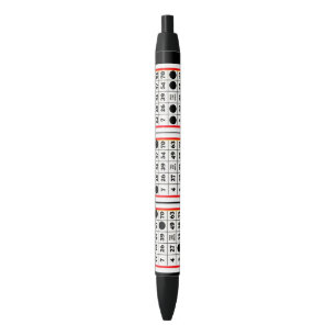 Bingo Card Tinte Pen Kugelschreiber