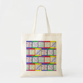 BINGO Cards Bingo Tote Bag Tragetasche (Vorne)