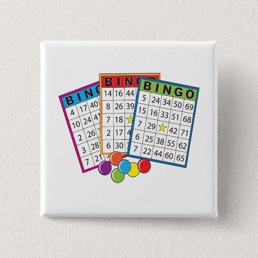 Bingo Cards Button (Vorderseite)