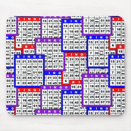 Bingo Cards Mousepad (Vorne)