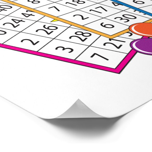 Bingo Cards Poster (Ecke)