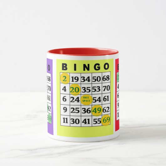 BINGO Cards Tasse (Zentrum)