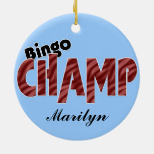 Bingo-Champions-Meistervegas-Art-Verzierung Keramikornament