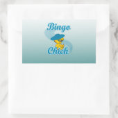 Bingo Chick #3 Rechteckiger Aufkleber (Tasche)