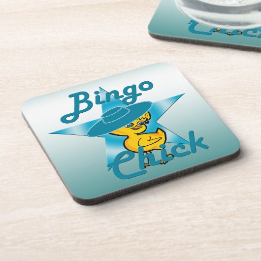 Bingo Chick #7 Getränkeuntersetzer (Linke Seite)