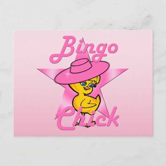 Bingo Chick #8 Postkarte (Vorderseite)