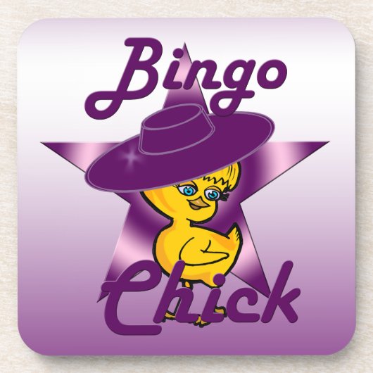 Bingo Chick #9 Untersetzer (Vorderseite)