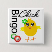 Bingo Chick Button (Vorderseite)