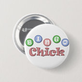 Bingo Chick Button (Vorne & Hinten)