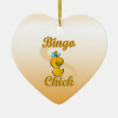 Bingo Chick Keramikornament (Vorne)