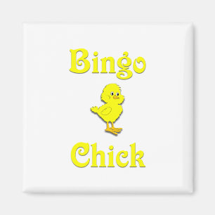Bingo Chick Magnet