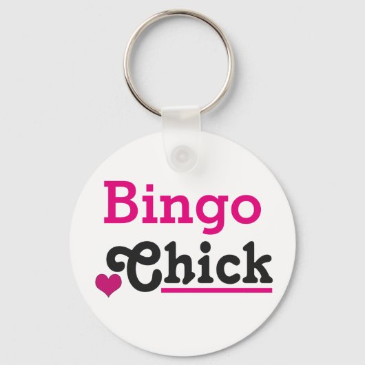 Bingo Chick Schlüsselanhänger (Vorderseite)