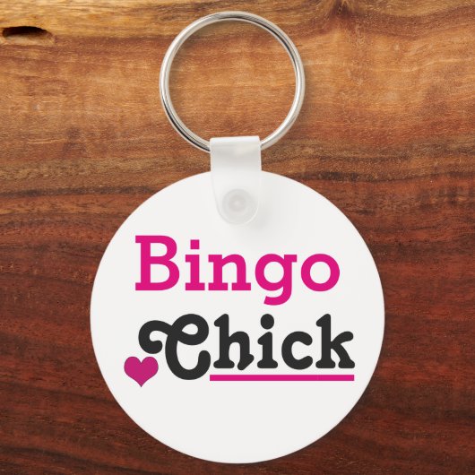 Bingo Chick Schlüsselanhänger (Vorderseite)