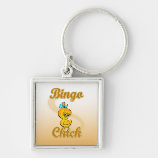 Bingo Chick Schlüsselanhänger (Vorne)