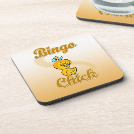 Bingo Chick Untersetzer (Linke Seite)