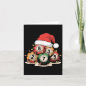 Bingo Christmas Karte (Vorderseite)