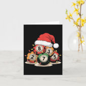 Bingo Christmas Karte (Gelbe Blume)