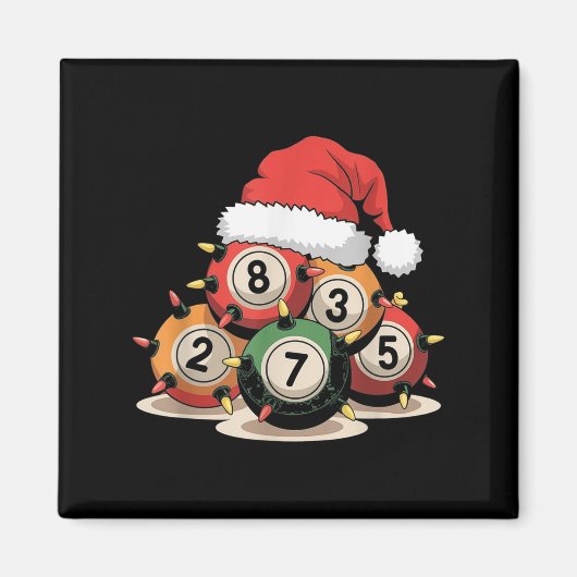 Bingo Christmas Magnet (Vorne)