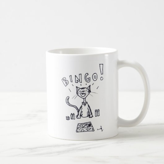 Bingo Clawde Kaffeetasse (Rechts)