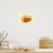 Bingo Comic Poster (Küche)
