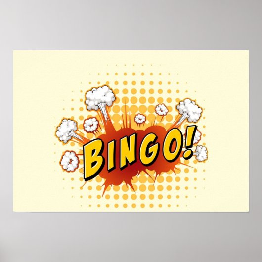 Bingo Comic Poster (Vorne)