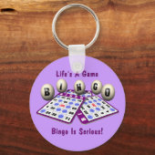 Bingo: Das Leben ist ein Spiel Schlüsselanhänger (Vorderseite)