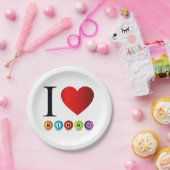 Bingo der Liebe I Pappteller (Party)