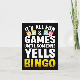Bingo Design Women Bingo Novelty Gamble Bi Karte
