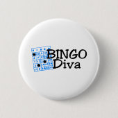 Bingo-Diva Button (Vorderseite)
