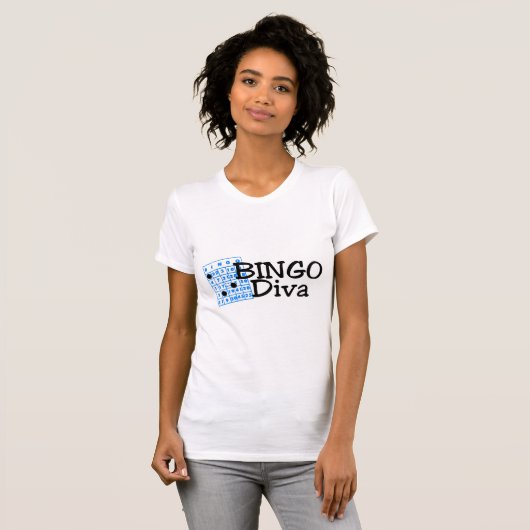 Bingo-Diva T-Shirt (Vorne ganz)