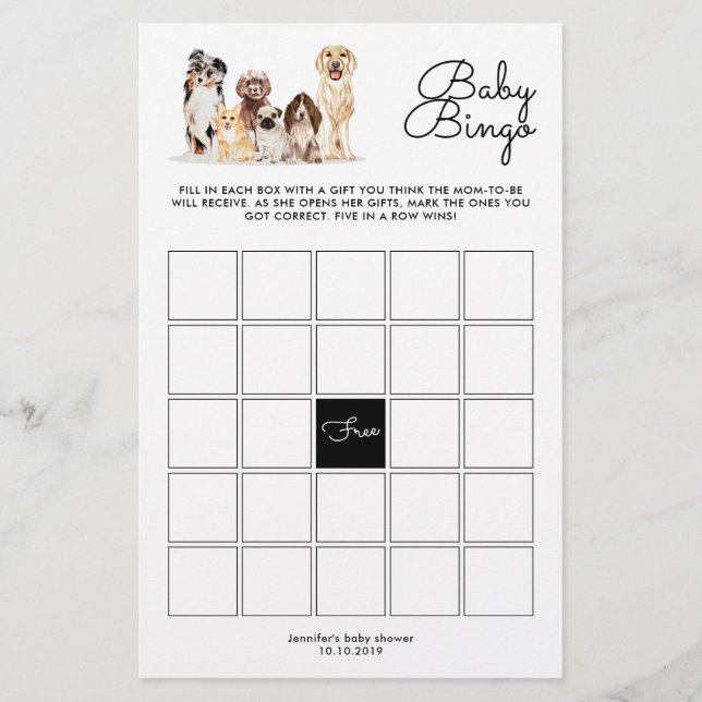 Bingo Dog (Vorderseite)