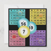 BINGO-Einladung Einladung (Vorderseite)