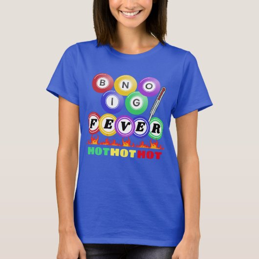 Bingo Fieber Hot Hot Hot T-Shirt (Vorderseite)