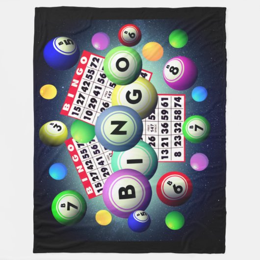 Bingo Fleecedecke (Vorderseite)