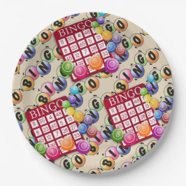 Bingo Fun Pappteller